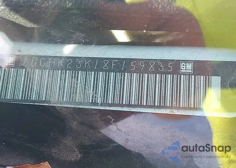 2008 Chevrolet Silverado 2500Hd Lt2 from USA, damaged, VIN 1GCHK23K18F159835